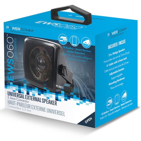 Powercomm CB Speaker EWS060 Wedge Design 3in 6w 215-44003